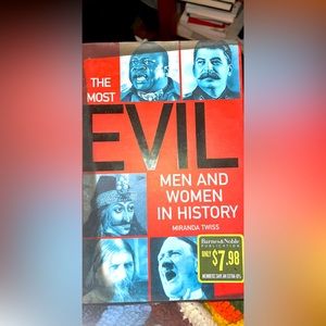 Book for the Halloween season! “The Most Evil Men & Women of History”